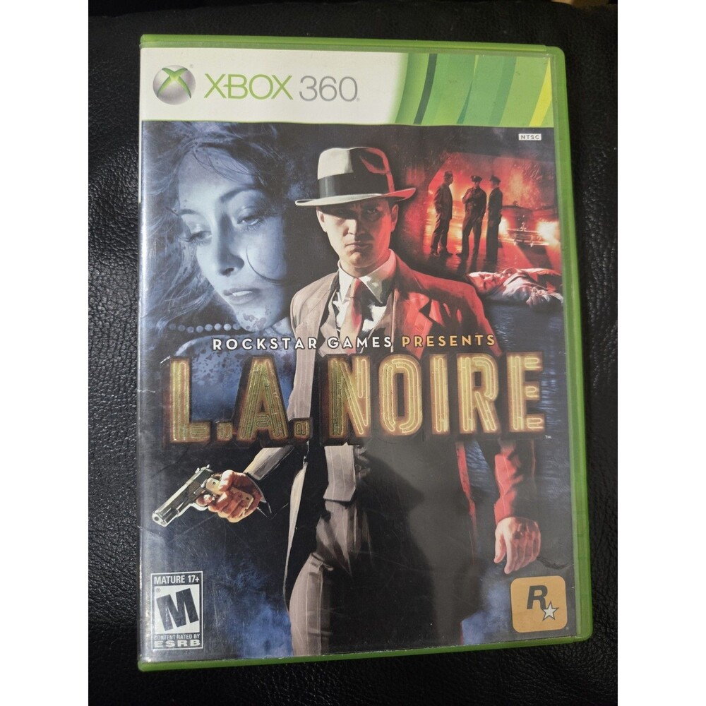 L.A. Noire XBOX 360 Video Game Near Mint Discs, 3 Discs, Complete Tested